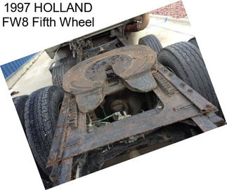 1997 HOLLAND FW8 Fifth Wheel