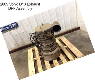 2009 Volvo D13 Exhaust DPF Assembly