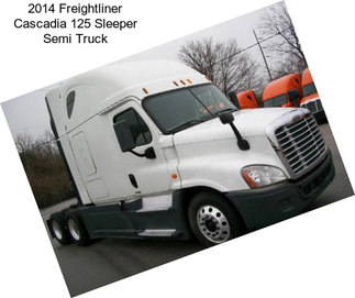 2014 Freightliner Cascadia 125 Sleeper Semi Truck