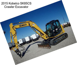 2015 Kobelco SK85CS Crawler Excavator