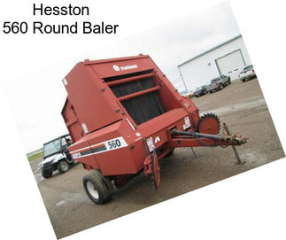 Hesston 560 Round Baler