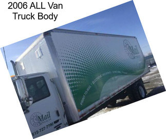 2006 ALL Van Truck Body