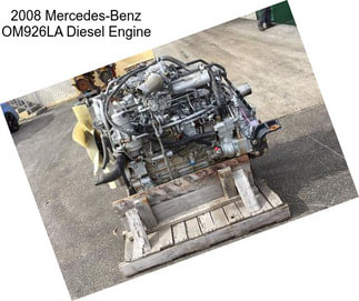2008 Mercedes-Benz OM926LA Diesel Engine