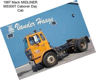 1987 Mack MIDLINER MS300T Cabover Day Cab