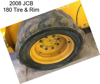 2008 JCB 180 Tire & Rim