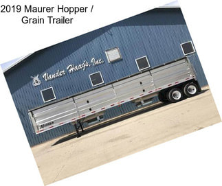 2019 Maurer Hopper / Grain Trailer