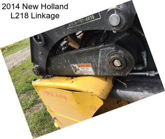 2014 New Holland L218 Linkage