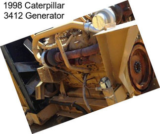 1998 Caterpillar 3412 Generator