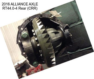 2016 ALLIANCE AXLE RT44.0-4 Rear (CRR)