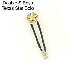 Double S Boys Texas Star Bolo