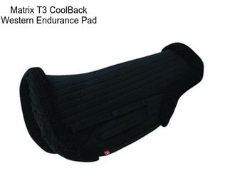 Matrix T3 CoolBack Western Endurance Pad