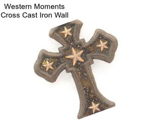 Western Moments Cross Cast Iron Wall