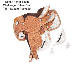 Silver Royal Youth Challenger Silver Star Trim Saddle Package