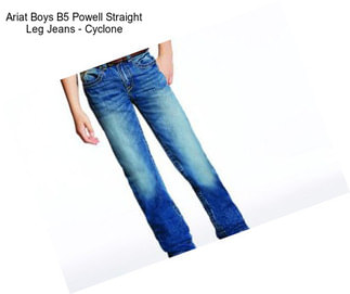 Ariat Boys B5 Powell Straight Leg Jeans - Cyclone