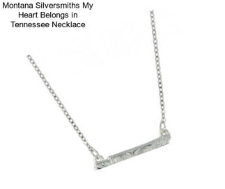 Montana Silversmiths My Heart Belongs in Tennessee Necklace
