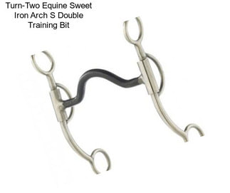 Turn-Two Equine Sweet Iron Arch S Double Training Bit