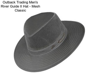 Outback Trading Men\'s River Guide II Hat - Mesh Classic