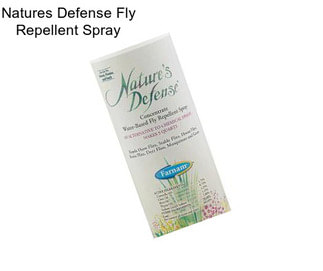 Natures Defense Fly Repellent Spray