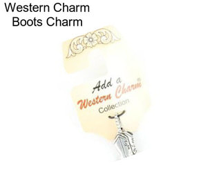 Western Charm Boots Charm