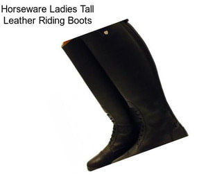 Horseware Ladies Tall Leather Riding Boots