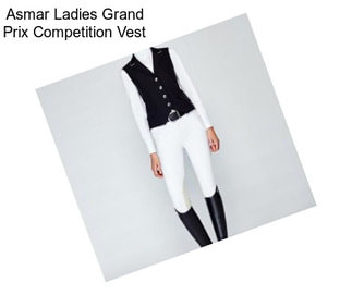 Asmar Ladies Grand Prix Competition Vest