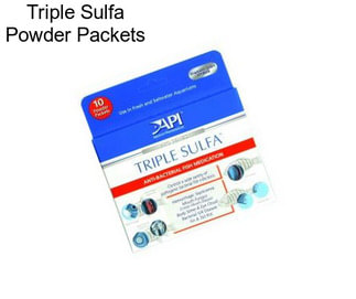 Triple Sulfa Powder Packets