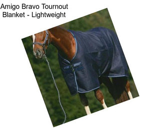 Amigo Bravo Tournout Blanket - Lightweight