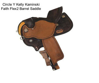 Circle Y Kelly Kaminski Faith Flex2 Barrel Saddle