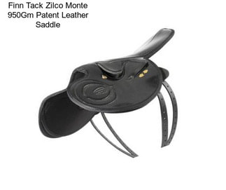 Finn Tack Zilco Monte 950Gm Patent Leather Saddle