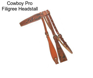 Cowboy Pro Filigree Headstall