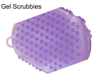 Gel Scrubbies