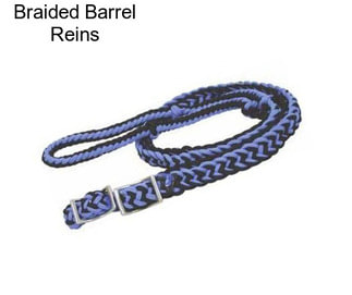 Braided Barrel Reins