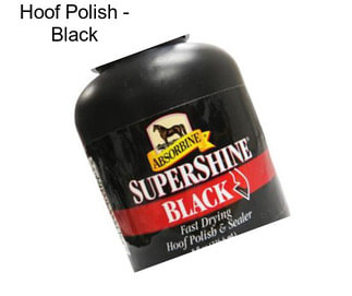 Hoof Polish - Black