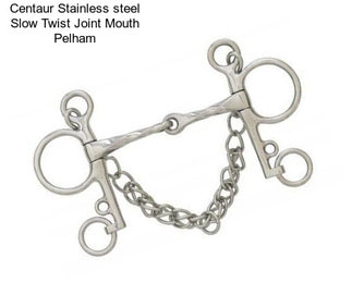 Centaur Stainless steel Slow Twist Joint Mouth Pelham