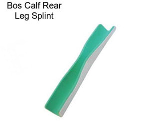 Bos Calf Rear Leg Splint