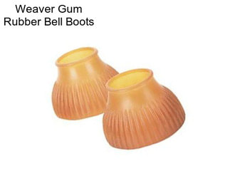 Weaver Gum Rubber Bell Boots