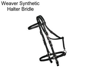 Weaver Synthetic Halter Bridle