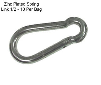 Zinc Plated Spring Link 1/2 - 10 Per Bag