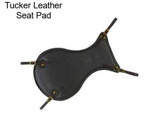 Tucker Leather Seat Pad