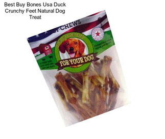 Best Buy Bones Usa Duck Crunchy Feet Natural Dog Treat