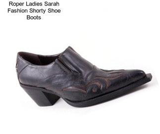 Roper Ladies Sarah Fashion Shorty Shoe Boots