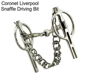 Coronet Liverpool Snaffle Driving Bit