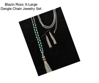 Blazin Roxx X-Large Dangle Chain Jewelry Set