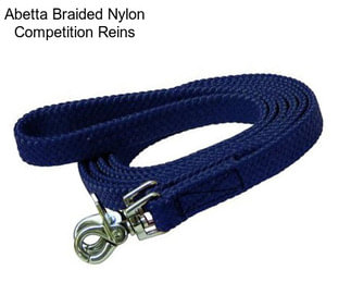 Abetta Braided Nylon Competition Reins