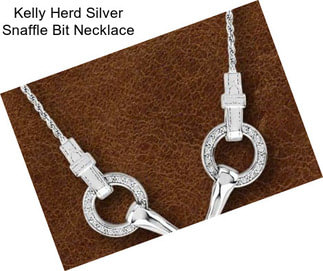 Kelly Herd Silver Snaffle Bit Necklace