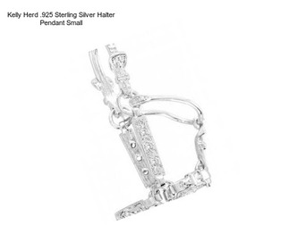 Kelly Herd .925 Sterling Silver Halter Pendant Small