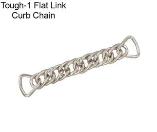 Tough-1 Flat Link Curb Chain