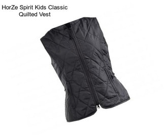 HorZe Spirit Kids Classic Quilted Vest