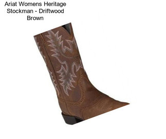 Ariat Womens Heritage Stockman - Driftwood Brown