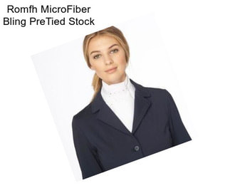 Romfh MicroFiber Bling PreTied Stock